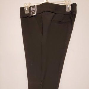 Black pants, New York & Company, NWT, size 14 Tall, Straight Leg